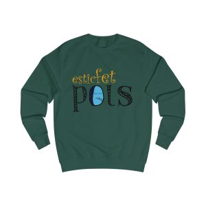 Sudadera clasica - Verde botella - Esic fet polç
