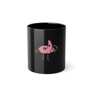 Taza negra 325 ml - Negro - Camiseta «i merda»
