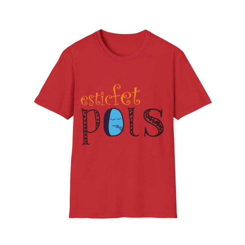 Camiseta Softstyle - Rojo - Esic fet polç