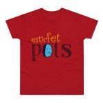 Camiseta hombre punto liso - Rojo - Esic fet polç Camiseta hombre punto liso - Rojo - Esic fet polç