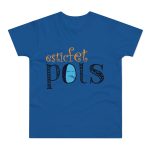 Camiseta hombre punto liso - Azul royal intenso - Esic fet polç Camiseta hombre punto liso - Azul royal intenso - Esic fet polç