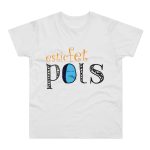 Camiseta hombre punto liso - Blanco - Esic fet polç Camiseta hombre punto liso - Blanco - Esic fet polç