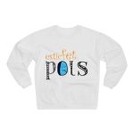 Sudadera cuello redondo premium - Blanco - Esic fet polç