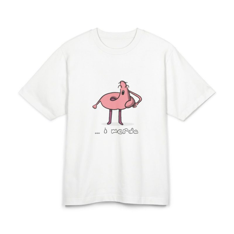 Camiseta Freestyler tacto seco - Blanco - Camiseta «i merda»