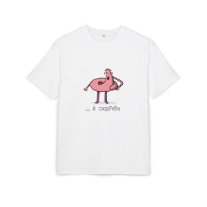 Camiseta oversize gruesa - Blanco - Camiseta «i merda»