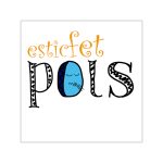 Pegatinas de vinilo cuadradas - Esic fet polç