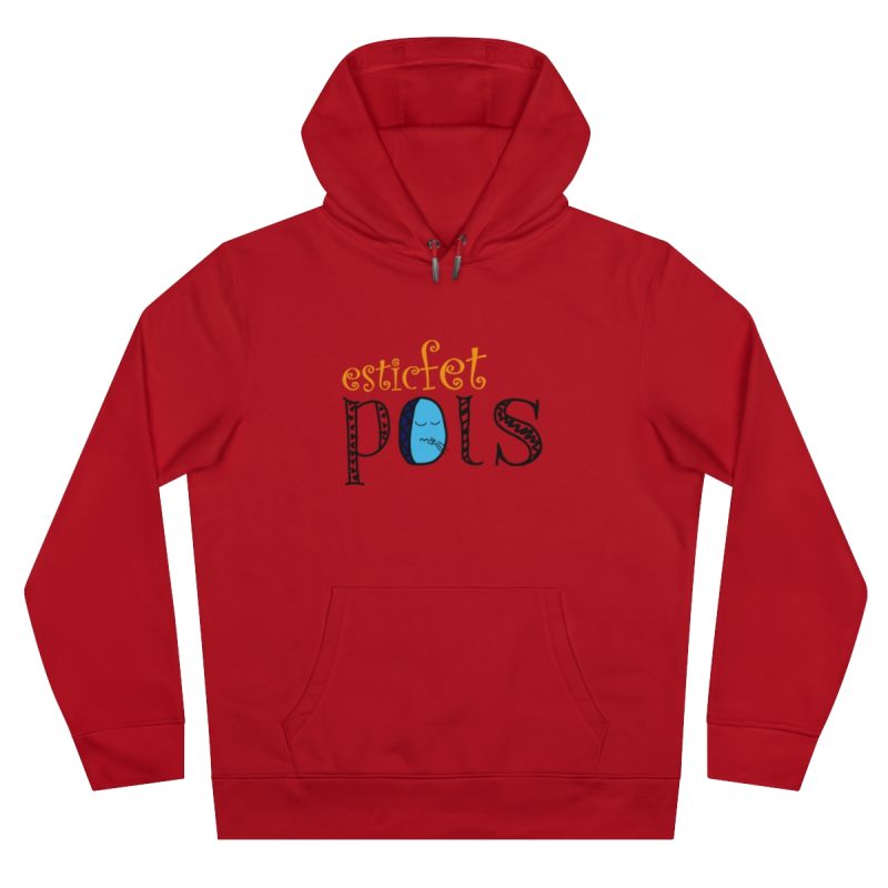 Sudadera con capucha King - Rojo - Esic fet polç