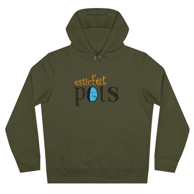 Sudadera con capucha King - Caqui - Esic fet polç