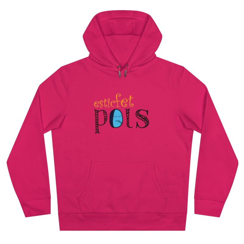 Sudadera con capucha King - Magenta - Esic fet polç