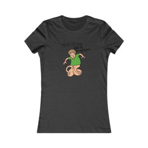Camiseta mujer Favorite - Gris antracita jaspeado - Collons