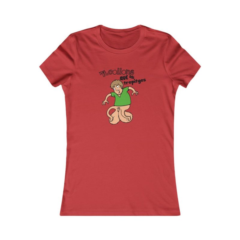 Camiseta mujer Favorite - Rojo - Collons