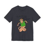Camiseta jersey manga corta - Azul marino jaspeado - Collons