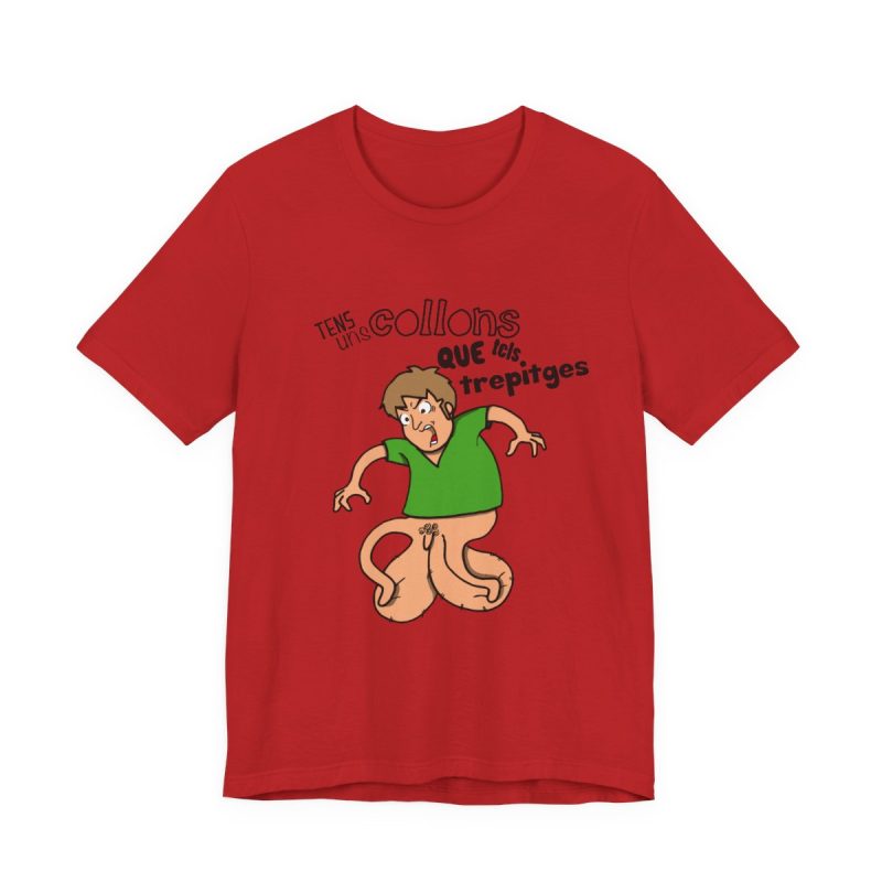 Camiseta jersey manga corta - Rojo - Collons
