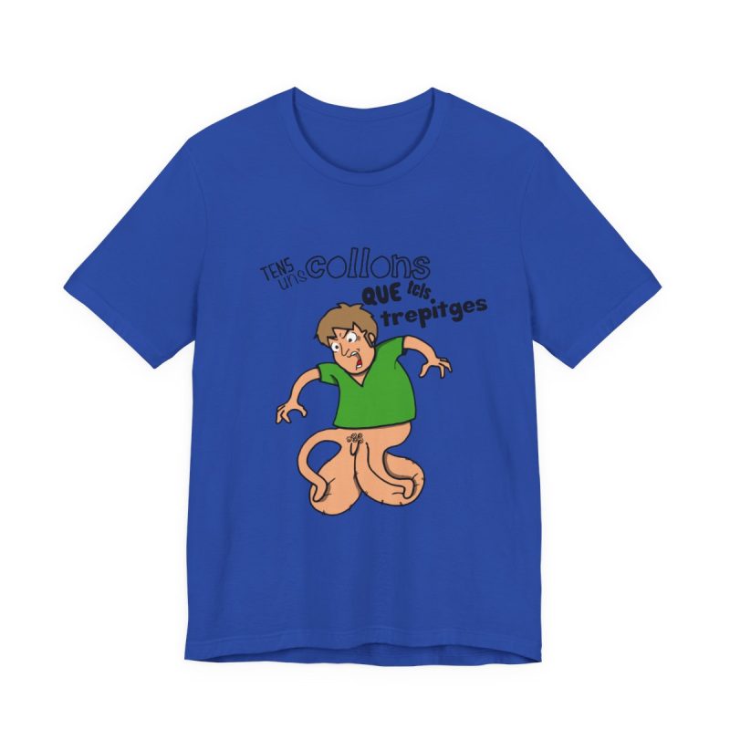 Camiseta jersey manga corta - Azul royal autentico - Collons