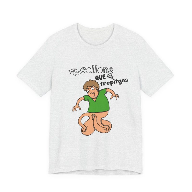 Camiseta jersey manga corta - Gris ceniza - Collons