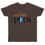 Camiseta punto liso - Marron oso - Esic fet polç