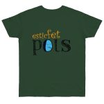 Camiseta punto liso - Verde botella - Esic fet polç