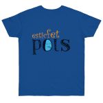 Camiseta punto liso - Azul royal intenso - Esic fet polç