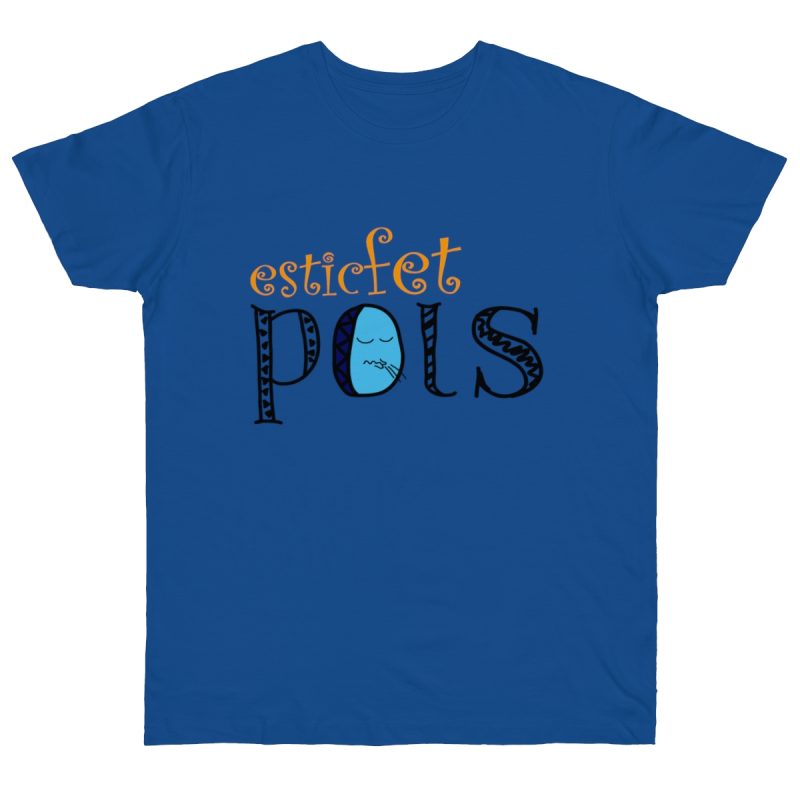 Camiseta punto liso - Azul royal intenso - Esic fet polç