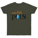 Camiseta punto liso - Caqui urbano - Esic fet polç