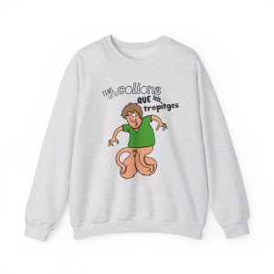 Sudadera cuello redondo - Gris ceniza - Collons