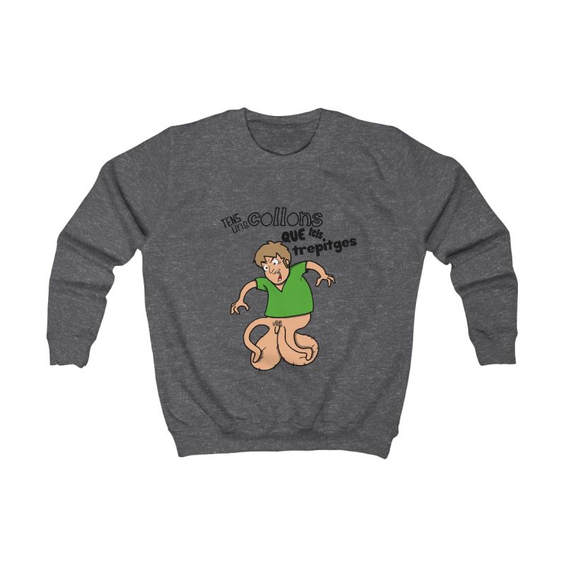 Sudadera infantil - Gris marengo - Collons