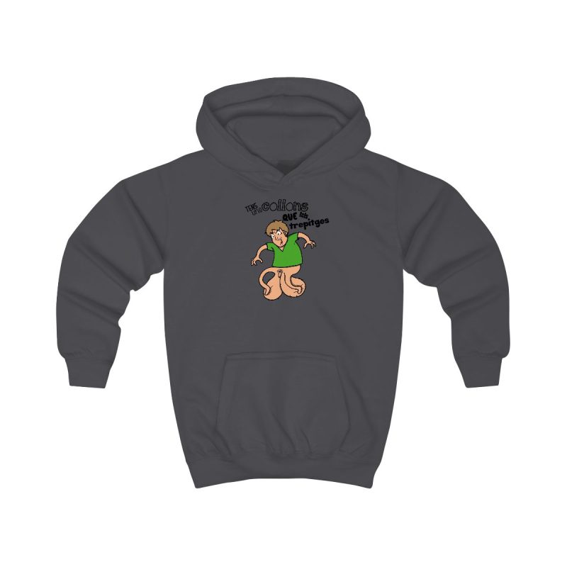 Sudadera con capucha infantil - Gris marengo - Collons