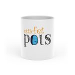 Taza con asa de corazon - Blanco - Esic fet polç