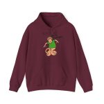 Sudadera con capucha - Granate - Collons