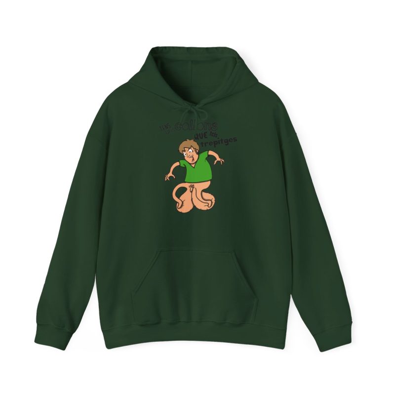 Sudadera con capucha - Verde bosque - Collons