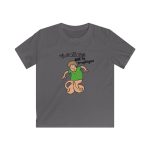 Camiseta infantil Softstyle - Gris marengo - Collons Camiseta infantil Softstyle - Gris marengo - Collons
