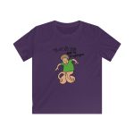 Camiseta infantil Softstyle - Morado - Collons Camiseta infantil Softstyle - Morado - Collons