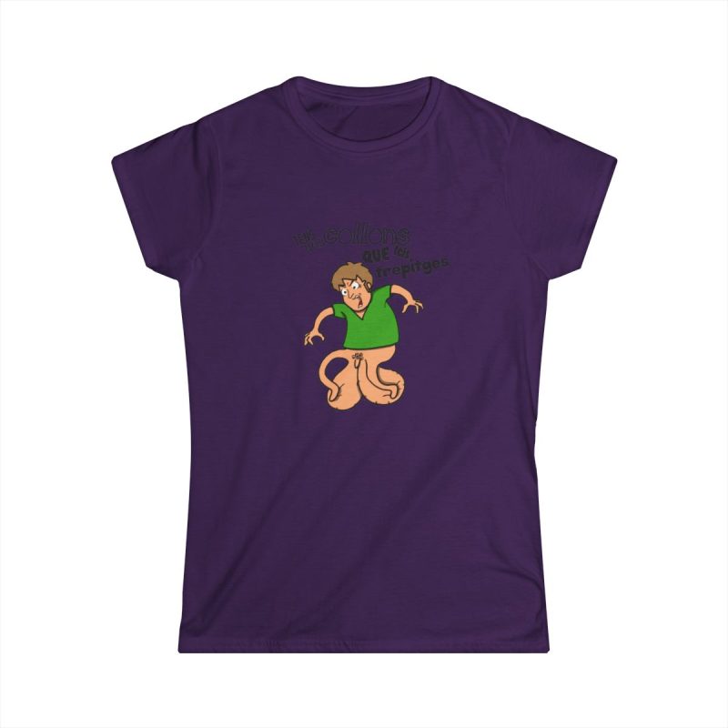 Camiseta mujer Softstyle - Morado - Collons