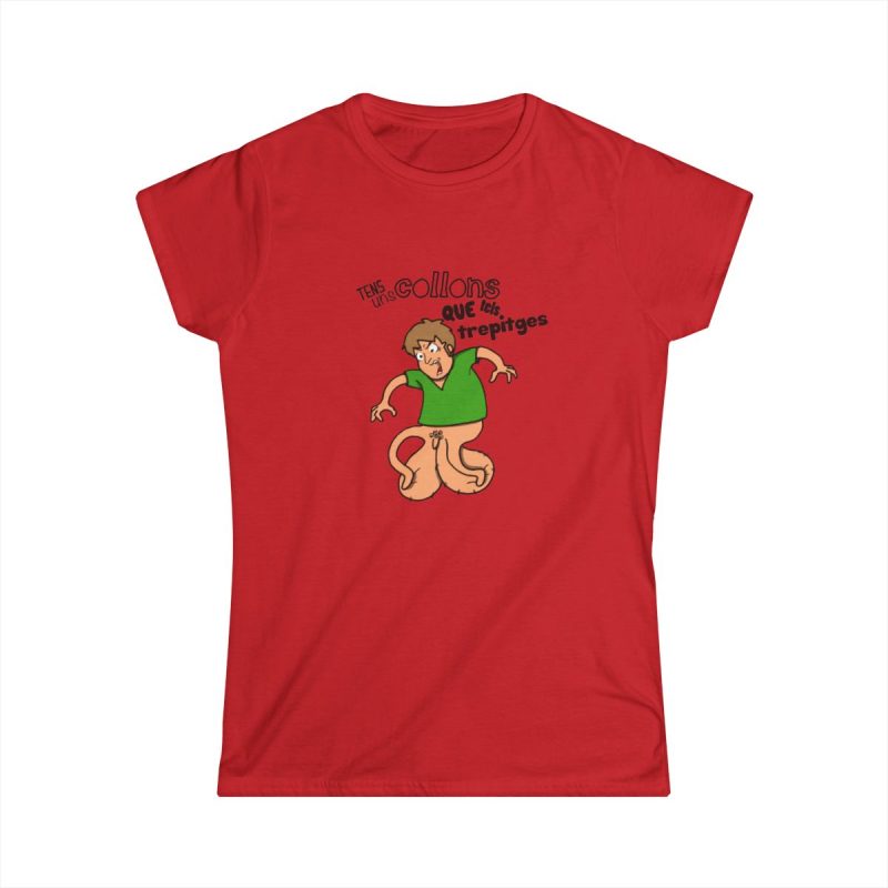 Camiseta mujer Softstyle - Rojo - Collons