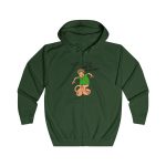 Sudadera con capucha y cremallera - Verde botella - Collons Sudadera con capucha y cremallera - Verde botella - Collons