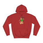 Sudadera universitaria - Rojo fuego - Collons