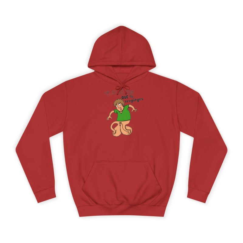 Sudadera universitaria - Rojo fuego - Collons