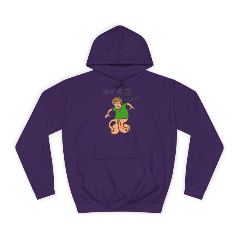 Sudadera universitaria - Morado - Collons