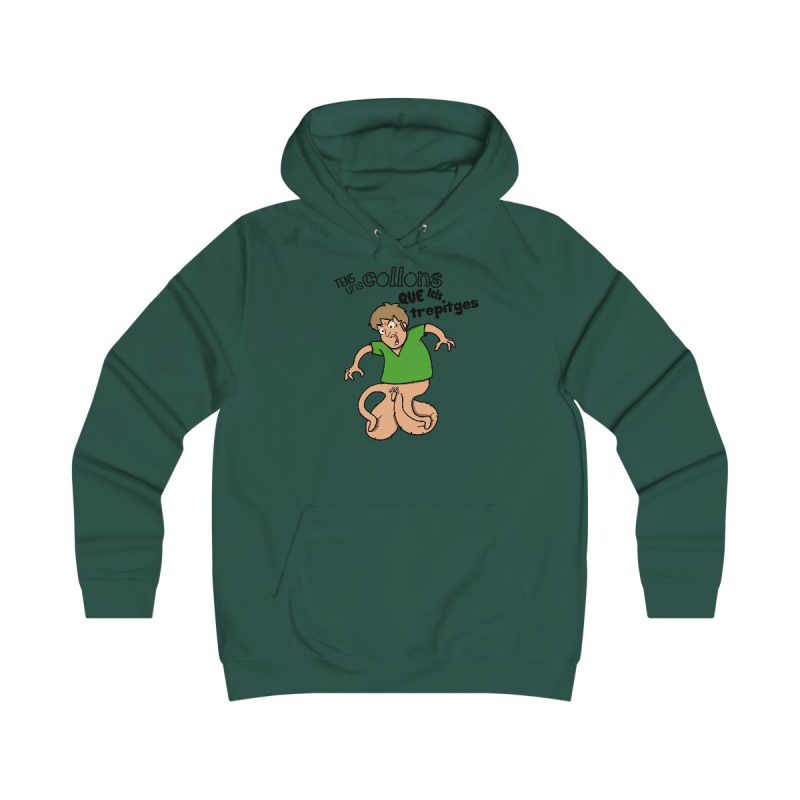 Sudadera universitaria mujer - Verde botella - Collons Sudadera universitaria mujer - Verde botella - Collons