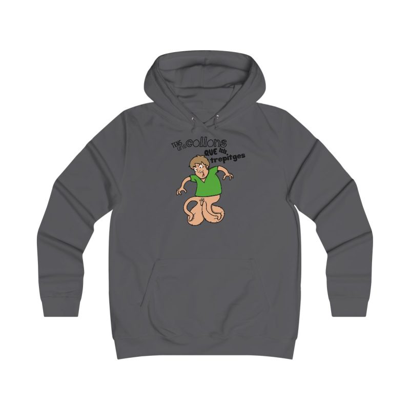 Sudadera universitaria mujer - Gris marengo - Collons