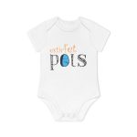 Body bebe manga corta organico - Blanco - Esic fet polç