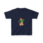 Camiseta infantil algodon grueso - Azul marino - Collons Camiseta infantil algodon grueso - Azul marino - Collons
