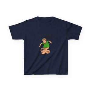 Camiseta infantil algodon grueso - Azul marino - Collons