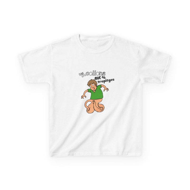 Camiseta infantil algodon grueso - Blanco - Collons