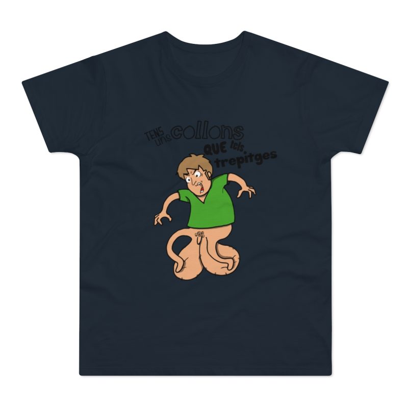 Camiseta hombre punto liso - Azul marino - Collons