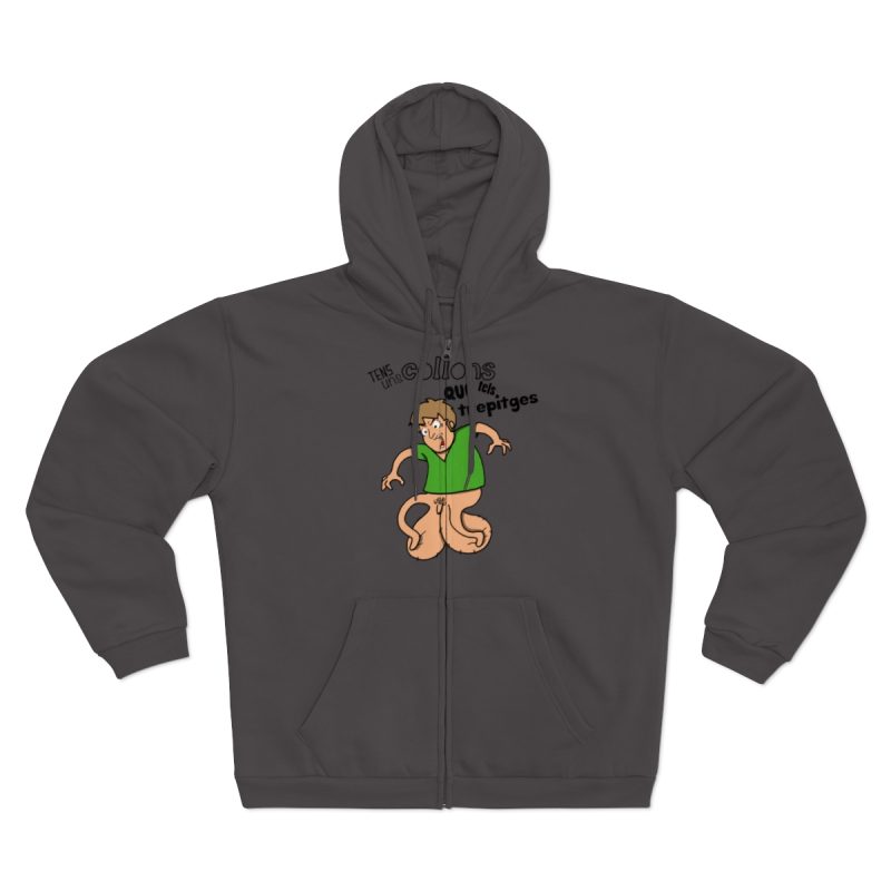 Sudadera capucha con cremallera premium - Antracita - Collons Sudadera capucha con cremallera premium - Antracita - Collons