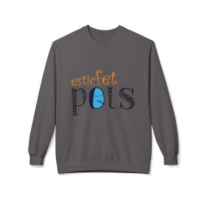 Sudadera Softstyle cuello redondo - Gris marengo - Esic fet polç
