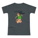 Camiseta mujer punto liso - Gris oscuro - Collons