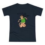 Camiseta mujer punto liso - Azul marino - Collons