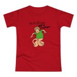Camiseta mujer punto liso - Rojo - Collons